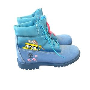 SpongeBob Timberlands! Great Condition!